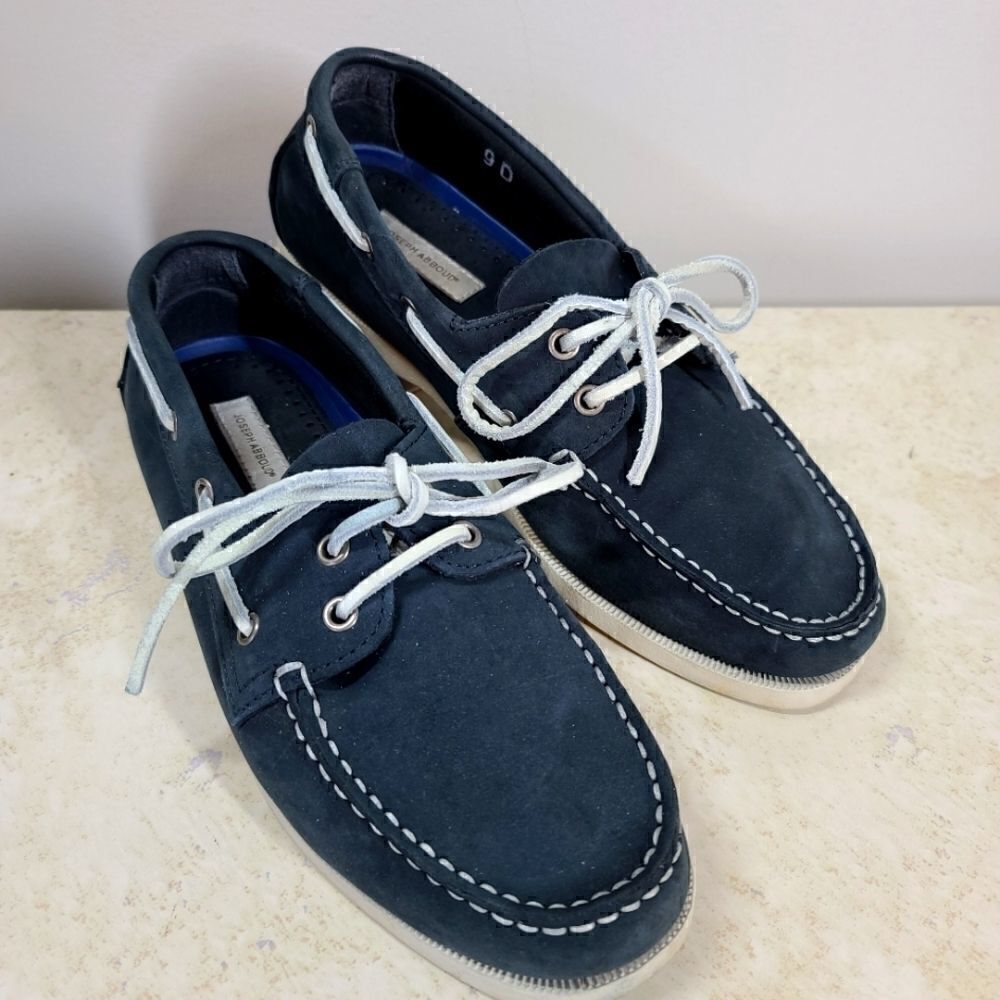 Joseph Abboud Leather Boat Shoes